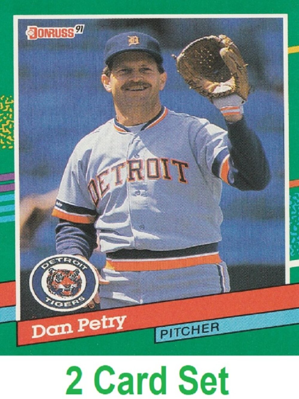 Dan Petry Baseball Card Collection